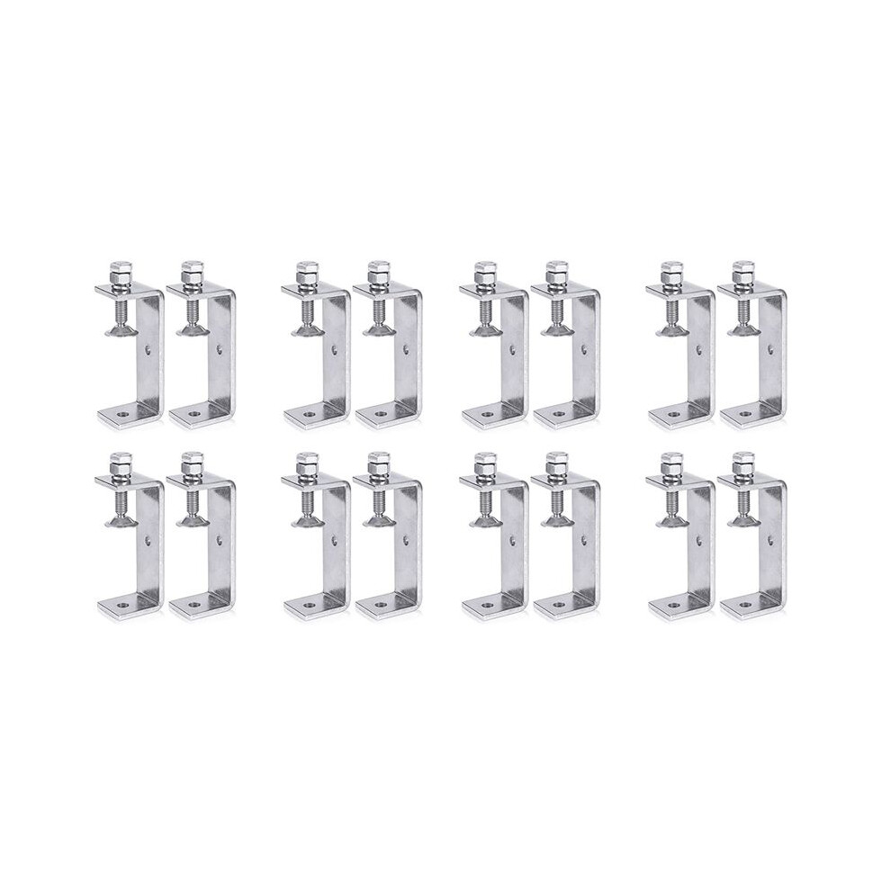 Metal Clamp Heavy Duty Clamp C Clamp Woodworking Clamp With Wide Jaw Openings (120Mm), 16Pcs 4713356128569