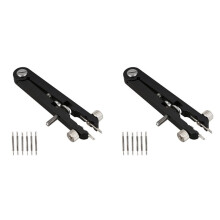 2X 6825 Watch Strap Remover Adjuster Tool Professional V-Shaped Spring Bar Plier for Watchmaker Watch Tool