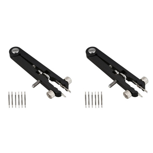 2X 6825 Watch Strap Remover Adjuster Tool Professional V-Shaped Spring Bar Plier for Watchmaker Watch Tool