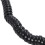 5pcs 9.3 Inch Black RJ9 Telephone Phone Modem Coil  Cord Cable 5