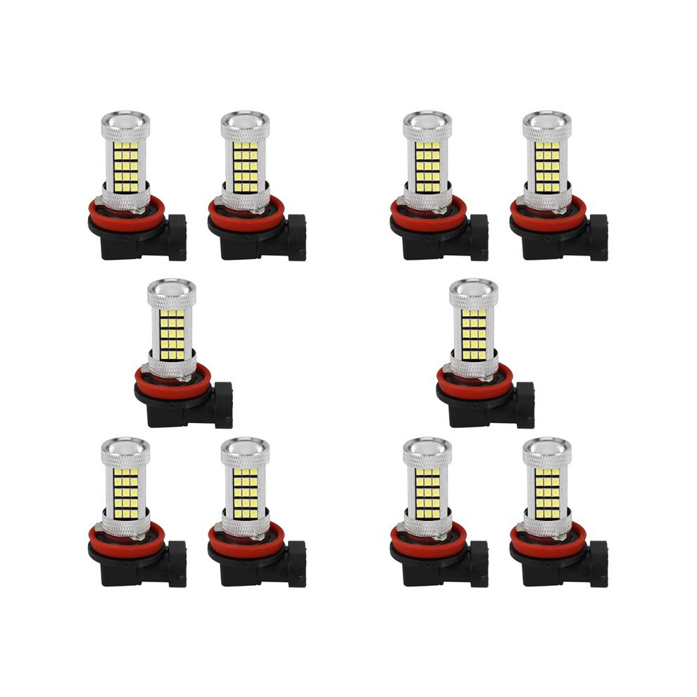 10Pcs H11 H8 H9 6000K 850Lm 2835 66Smd Auto Led Fog Lamp Day Running For White/Light 6033377095540