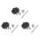 3Set Tools+300Pcs Rivets Nail Installation Tools with Silver Brass Nails 1