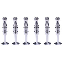6X Trompet Mondkrachttrainer Trombone Franse Hoorn Saxofoon Mondkrachttrainer