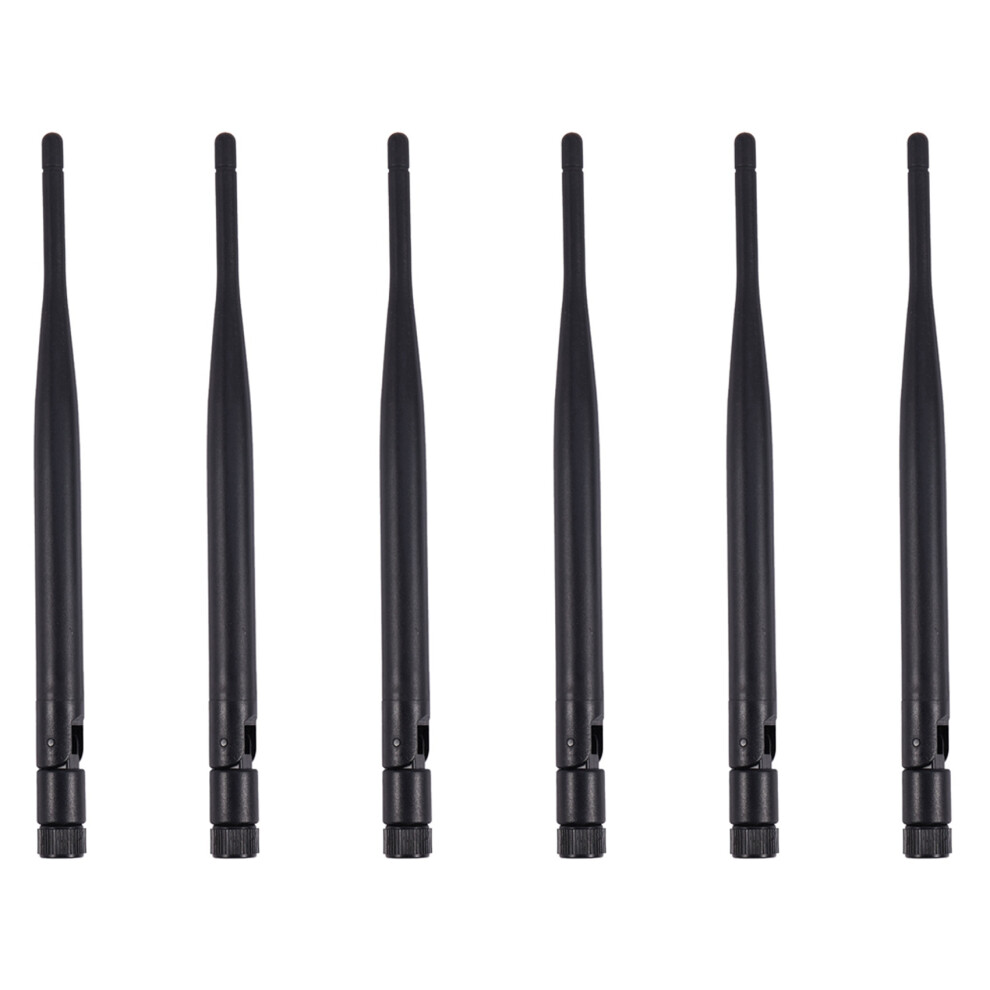 6X Dual Band 433Mhz 7Dbi Rp-Sma High Gain Wifi Wireless Antenna 6032029559973