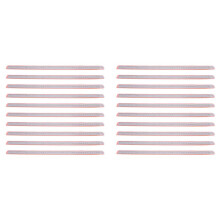 20X Groef Rechts Roestvrijstalen Metrische Liniaal 50 cm Roestvrijstalen Metrische Liniaal