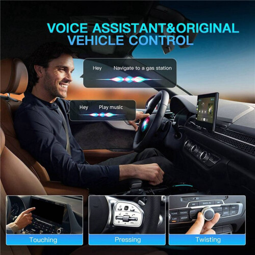 5X Plug and  Carbit Link to Wireless CarPlay Android AUTO Box Car Navigation  Car Machine Interconnection 1