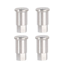 2X Metal Front Wheel Hex Hub Adapter for LDRC AE86 A86 A86P LD1801 1/18 RC Car Upgrade Parts Accessories