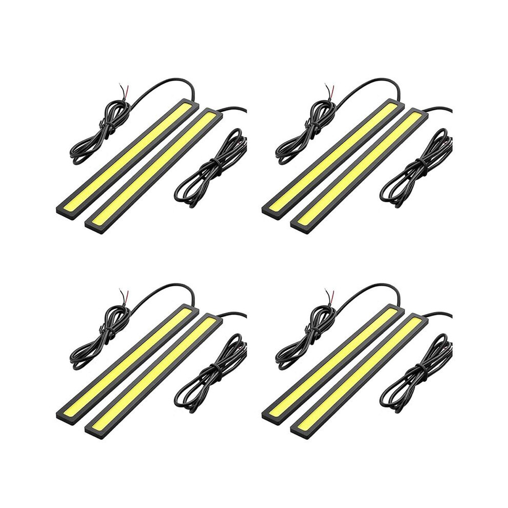 8 X Waterproof Super Bright Car Drl Fog Driving Lamps Cob Led Light/White 6033283926266