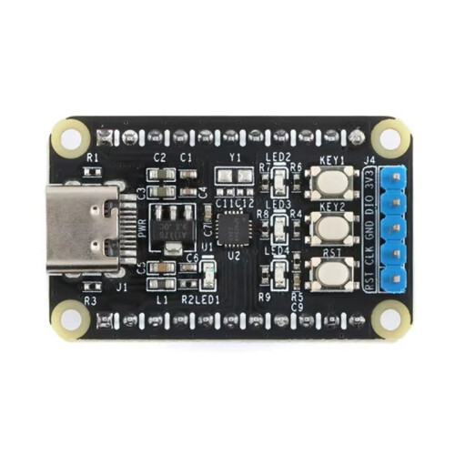 2X PY32F002BF15U6TR PY32F002B PY32F002 Kernontwikkelingsbordmodule 24 MHz 32-Bits ARM-Microcontroller 24 KB Flash 1