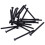 M3 X 45mm Alloy Steel Hex Socket Button  Screws Black 60 Pcs 3