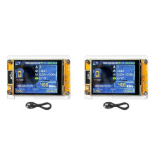 2X NMMiner NerdMiner V2 468KH/S Hashrate BTC Solo Lottery Miner ESP32 2.8 Pollici Display Bitcoin Crypto Lottery Miner