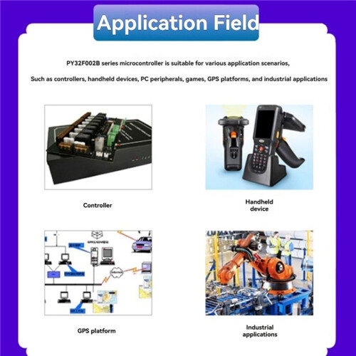 2X PY32F002BF15U6TR PY32F002B PY32F002 Core-Entwicklungsboard-Modul 24 MHz 32-Bit ARM-Mikrocontroller 24 KB Flash 2