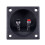 6X Square Shape Double Binding Post Type Speaker Box Terminal Cup Black 2