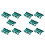 250 Pcs Trim Panel Nylon Retainer Clips for  90467-10188 1