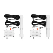 2X Aktive Antenne 10 Khz Bis 30 Mhz  Peitsche  Lf Vlf Vhf Sdr Rx mit Tragbarem Kabel