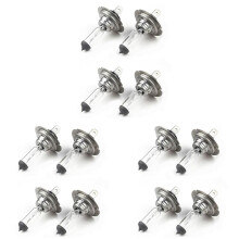 12 X H7 Car Headlight Bulbs 12V / 55W Halogen Standard Lamp Light