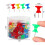 Push Pins 1000-Pack Large Thumbtacks Used for Cork Board Bulletin Board with Plastic Case 7