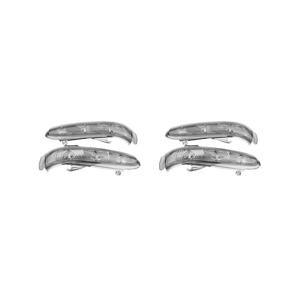 2 Pair Rear View Side Mirror Lamp Indicators Turn Signal For S/Cl Class W220 W215 1999-2003 Smoke Light 6033836402957