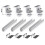 12x Solar Panel Mount Bracket Photovoltaic Panel Rail Solar Panel Mount Fastening Module with Mid 30mm 2