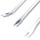 6Pcs Nail Pullers Tack Lifter 3mm V/U Tip Nail Staple Rivet Tack Puller Upholstery Staple Remover Screwdriver Tool 8