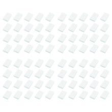 80Pcs Magic Multi Sponge Clean Foam Cleaner Cleansing Eraser Car Wash Kitchen 10cm6cm2cm(White)