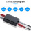 2X Ground Loop Noise Isolator Audio Isolator Noise Humming Buzzing Filter RCA Noise Suppressor Isolator Audio for PC 9