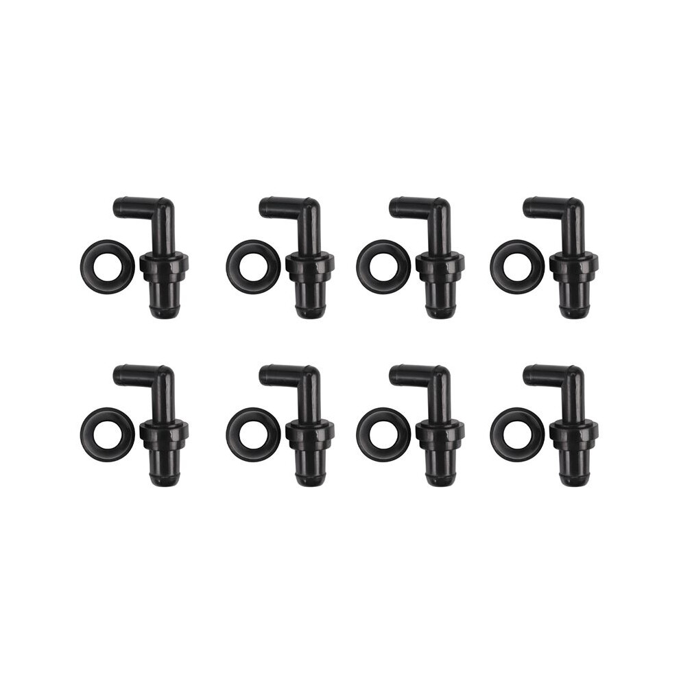 8X 90 Degree Pcv Valve And Grommet Kit For / 17130-Pm6-003 + 17139-Pk1-000 6031636132272