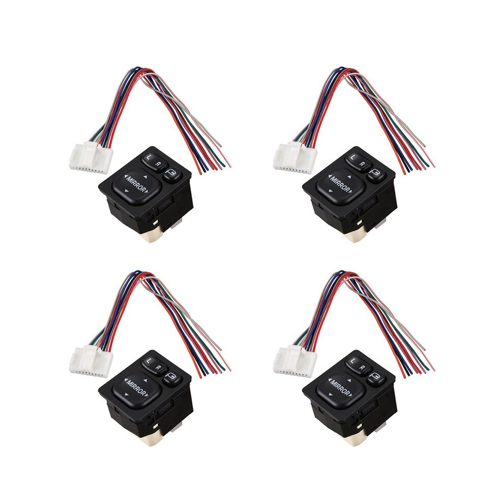 4X New Door Mirror Folding Fit For Camry Vios Rav4 Scion 84872-52040 6032758286225