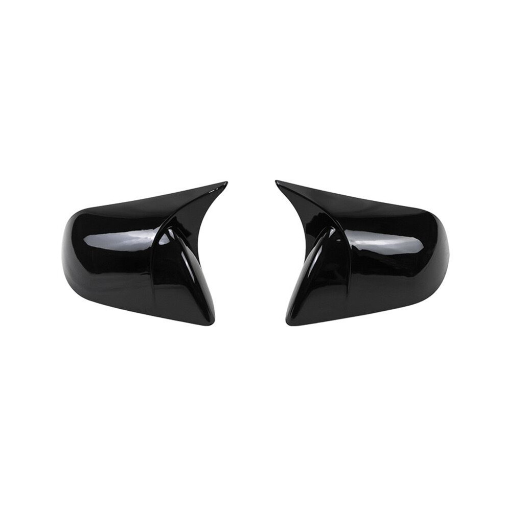 Car Rearview Cover Protective Trim Exterior Door Cover Side Wing Mirror Cap For Model 3 2016 -2024 Glossy Black 6031636165843