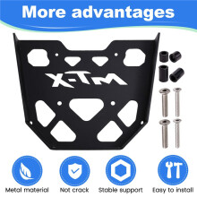 Motorcycle Cargo Rack Storage Tail Box Support Shelf Bracket for 800MT-X Rear Luggage Carrier Rack