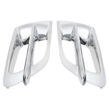 Motorcycle Moto Chrome Left Right Fairing Accent Grilles for Goldwing GL1800 2001-2011