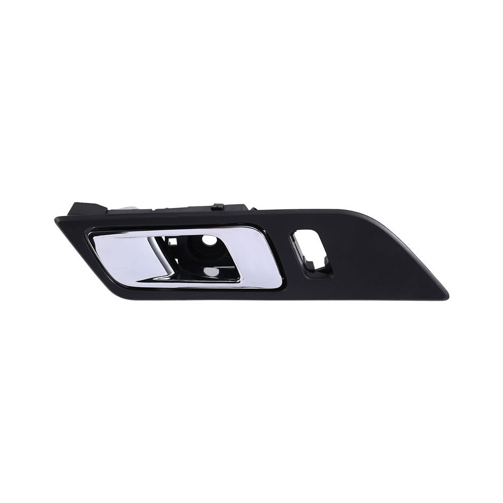 Car Inside Door Handle Chrome Trim For Mustang 2015-2018 Interior Inner Handle Pull Fr3z-6322600-Ac Fr3z6322600 L 4712584584482