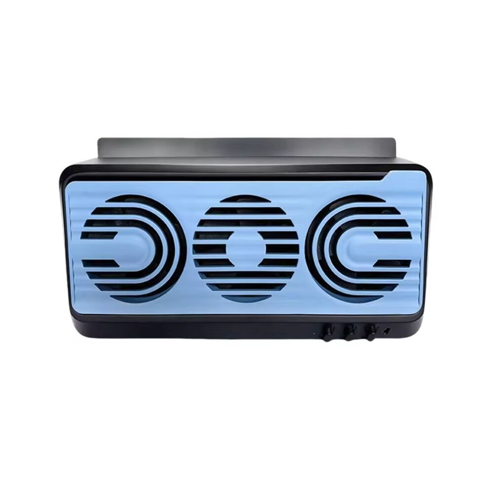 Solar Powered Auto Window Cooler Car Ventilator 3 Fans Car Suv Cool Fan Cooler Promoting Air Circulation 4711887823144