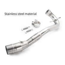 Motorcycle Modified 51mm Front Exhaust Pipe Escape Exhaust for X-Max 250 300 2017-2019 Muffler Middle Exhaust Pipe