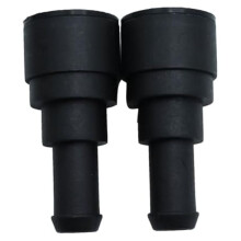 2pcs Heater Coolant Hose Connectors 800-409 for Silverado Avalanche Express Malibu Sierra 1500 2500 H2 Escalade