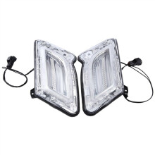 1Par Indikeringsljus för Frontpositionsljus 31278558 31278557 för S60 11-13 LED-Dagkörningsparkeringsljus