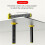 8Pcs Ceiling and Floor Tile Height Ruler, Measuring Ruler with Magnetic Base, Measuring Ruler, Suspended Ceiling 6