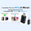 Carplay Wireless per Auto e Android Auto Box 2 In 1 Cablato A Dongle Wireless Plug& Adattatore Android AUTO CarPlay  AI Box 3