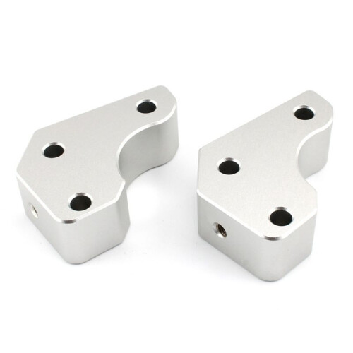 Motorcycle Handlebar Raise Pad Handle Bar Riser for  GTR1400 2008-2022 Height Increasing Pad Titanium Color 2