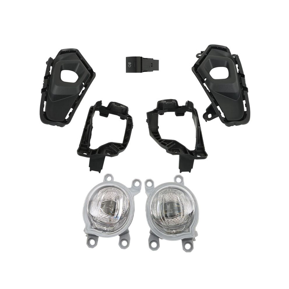 Led Fog Set For Rav4 Le Xle 2023 2024 Fog Lamp+Cover++Wiring+Bracket To2593129 To2592129 Light 6031497020787