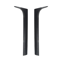 Spoiler Latéral de Lunette Arrière de Voiture pour B8 B8.5, Autocollant de Garniture D'Aile Latérale de Pare-Brise Arrière en Fibre de