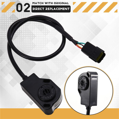 HXJS-4805D Model Electric Pedal Accelerator 0-4.65V Output 12-96V Input Accelerator Control Box Accelerator Coil 2