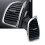 Bil Dashboard Luftkonditioneringsuttag Montering Luftkonditioneringsuttag Panel 4L0820902S för  Q7 2006-2015 Höger 4
