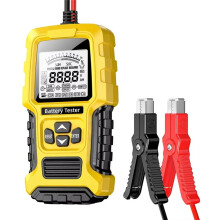 Car Battery Tester 12V 24V Battery System Detect Auto Battery Analyzer for Car Motorcycle Battery Cranking Test Tool