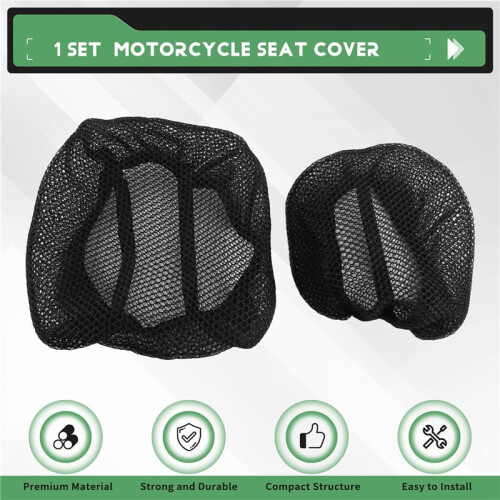 Capa de Assento Protetora para Motocicleta, Capa de Assento de Rede 3D para  700MT, Capa de Assento de Tecido 1