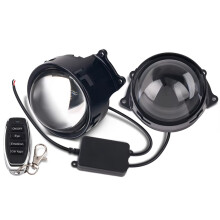 Led Eyes Car Accessories Cool Decoration Dynamic Headlights Remote Control Led Lenses Angel Eyes Modified Eye Light,B