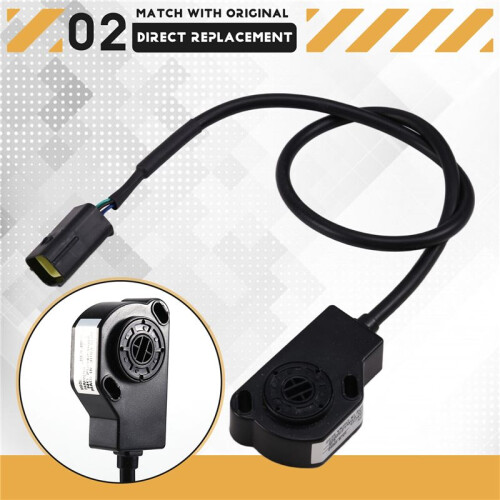 HXJS-4805D Model Electric Pedal Accelerator 0-5V Output 12-96V Input Accelerator Control Box Accelerator Coil 2