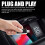 USB Wireless CarPlay Adapter for Android Auto Plug  Converts Wired 3