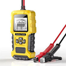 Autobatterietester, 12 V, 24 V, Batteriesystemerkennung, Autobatterieanalysator für Auto, Motorrad, Batterie-Starttestwerkzeug