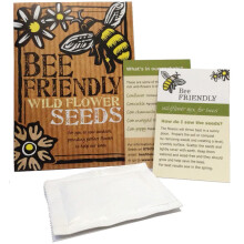 Bee Friendly Wildflower Seeds - Great Gardener Gift. Eco-Friendly. Beautiful, Colourful Native British Wildflowers. UK Grown. RHS Plants for Pollinat